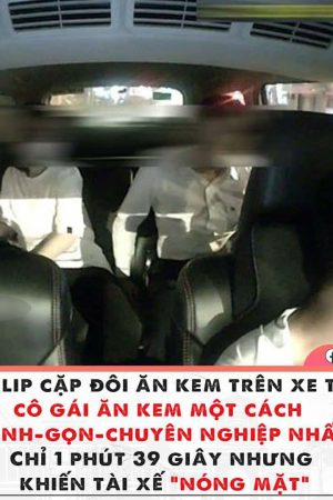 Cô Gái Thản Nhiên Bú Cu Cho Bạn Trai Khi Đi Taxi